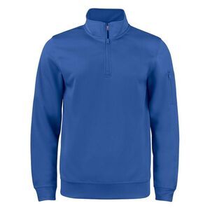 Clique Unisex Adult Basic Active Quarter Zip Sweatshirt / Royal Blue